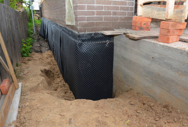 Crawl space vapor barrier installation in Jacksonville, IL